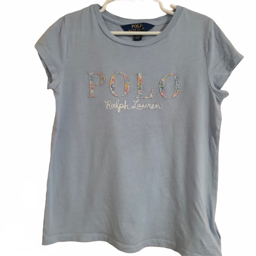 Polo Ralph Lauren Floral Cotton Jersey Logo Tee